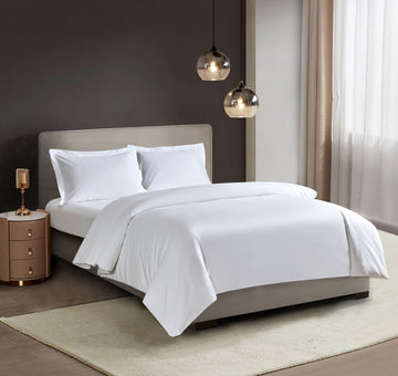 Studio Solid White Duvet Cover Set North Home
