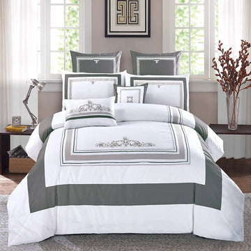 Plaza Suite - 7 Piece - Embroidered North Home