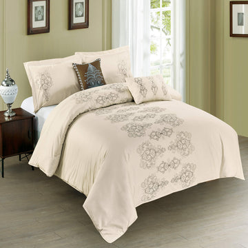 Valerie - 5 Piece - Embroidered freeshipping - North Home